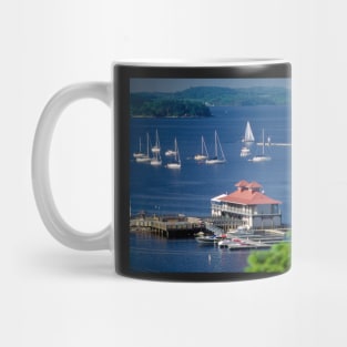 Burlington Vermont and Lake Champlain. Mug